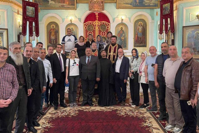 Qeyri-islam dini icmaların nümayəndələri rus pravoslav kilsəsində olublar