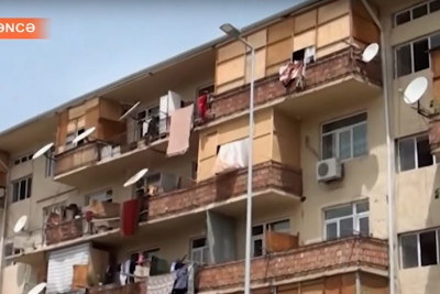 Yataqxana sakinləri binaların vəziyyətindən narazıdırlar