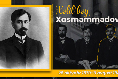 Azərbaycan Cümhuriyyətinin Ədliyyə naziri Xəlil bəy Xasməmmədov