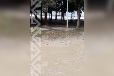 Aida İmanquliyeva küçəsində növbəti kommunal qəza qeydə alınıb