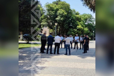 “Azəriqaz” nümayəndəsi sahibkarlarla görüşüb