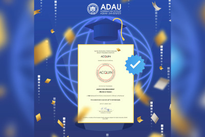 ADAU-nun magistr ixtisaslarından biri beynəlxalq akkreditasiyadan keçib