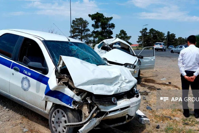 Təlim avtomobili ilə toqquşan avtomobilin sürücüsü ölüb