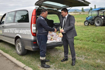ADAU əməkdaşlarına Qurban payı verilib