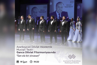 Gəncəyə paytaxt aktyorlarının qastrolu həyata keçiriləcək
