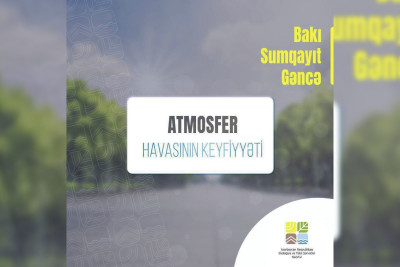 ETSN: havanın keyfiyyəti yoxlanılıb