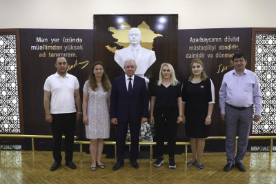 “Dokuz Eylül Universiteti”nin əməkdaşları ilə görüş baş tutub