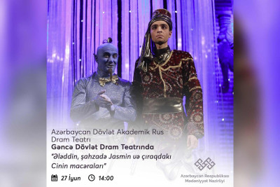 Akademik Rus Dram Teatrının kollektivi Nizami yurdunda çıxış edəcək