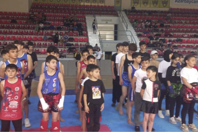Gəncə Olimpiya İdman Kompleksində Respublika turniri keçirilib