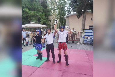 Gənc idmançılarımız kikboksinq yarışında yüksək nailiyyətlər əldə ediblər