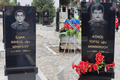Şəhid Könül Məmmədov və İlqar Mikayılovun mövlududur