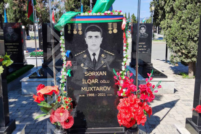 Şəhid Sərxan Muxtarovun mövlududur
