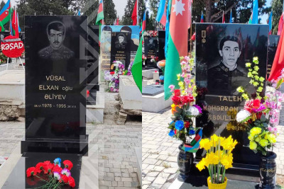Şəhid Vüsal Əliyev və Taleh Abdullayevin mövlududur
