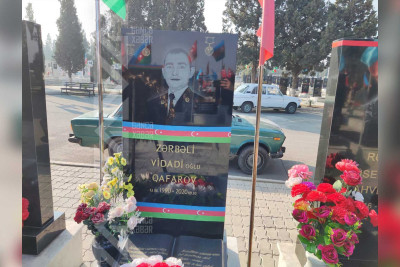 Şəhid Zərbəli Qafarovun mövlududur