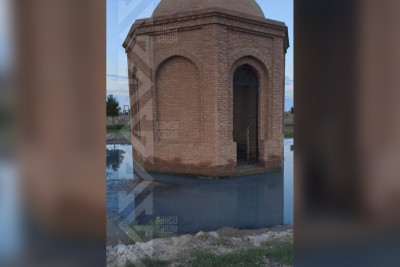 Comərd Qəssab türbəsinin son vəziyyəti sakinləri narahat edir