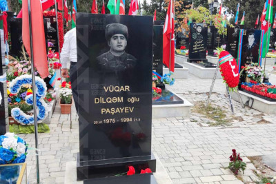 Şəhid Vüqar Paşayevin mövlududur