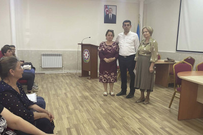 Gəncədə şəhid ailələrinə bayram sovqatları paylanılıb
