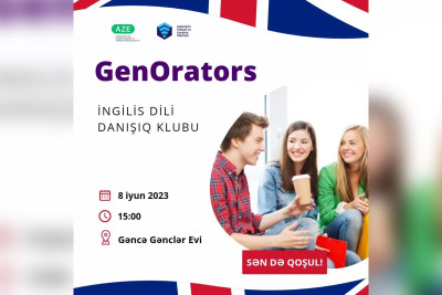 İngilis dili bacarığını təkmilləşdirmək istəyən gənclər danışıq klubuna qoşula bilərlər
