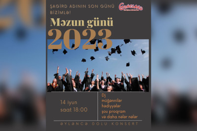 “Gəncland”da məzunlara özəl proqram keçiriləcək