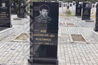 Şəhid Aqil Rüstəmovun mövlududur