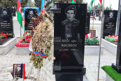 Şəhid Əli Rəcəbovun mövlududur