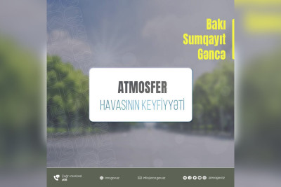 Havada azot-4 oksidinin miqdarı artıq çıxıb