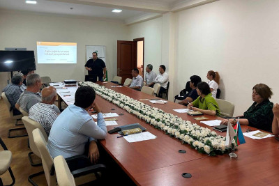 Sahibkarların iştirakı ilə növbəti təlim baş tutub