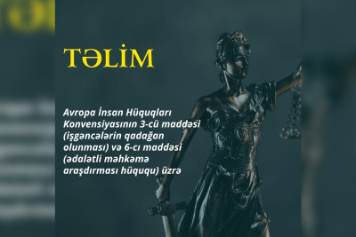 Vəkillər üçün təlimlər təşkil olunacaq
