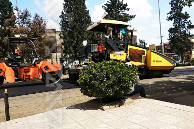 Bu küçələrdə asfaltlanma işləri gedir