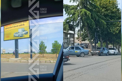Yeni Gəncənin bu hissəsində işıqforlar fəaliyyət göstərmir