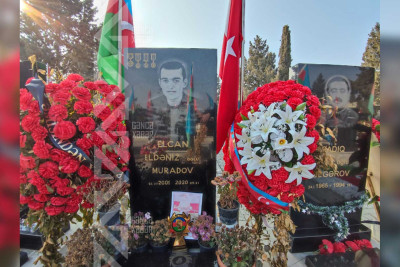 Şəhid Elcan Muradovun mövlududur
