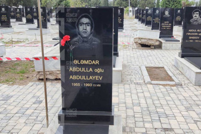 Şəhid Ələmdar Abdullayevin mövlududur