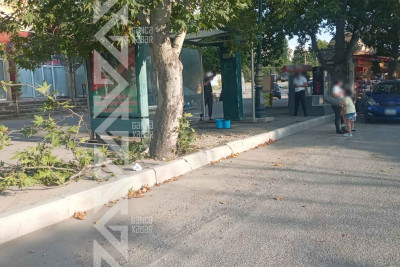 Yeni Gəncədə avtobus dayanacağı yerləşdirilib