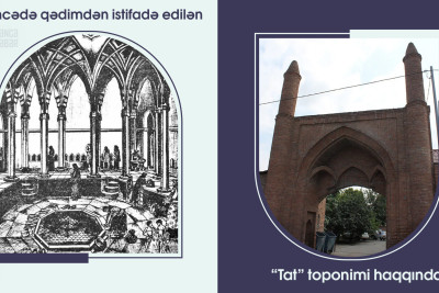 Gəncədə qədimdən istifadə edilən “Tat” toponimi haqqında