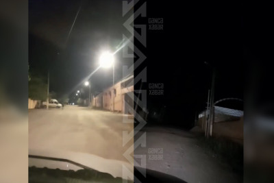 Bu küçədə işıqlandırma sisteminin təmirə ehtiyacı var