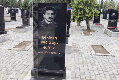 Şəhid Nəriman Əliyevin mövlududur
