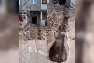 Gəncə sakinləri “Azərsu” əməkdaşlarının yarımçıq işlərindən narazıdırlar