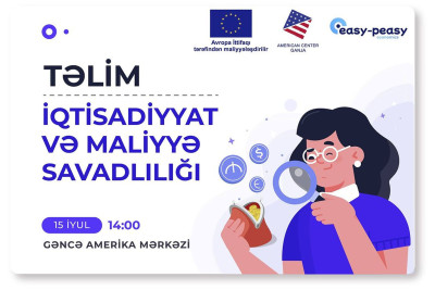 "İqtisadiyyat və maliyyə savadlılığı" ilə bağlı təlim keçiriləcək