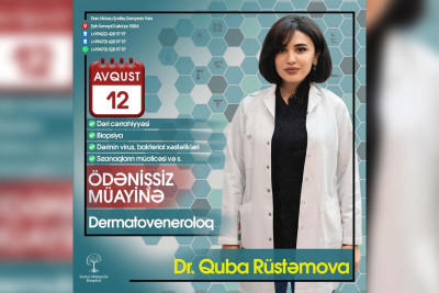 Gəncə Memorial Xəstəxanasında tibbi aksiya keçiriləcək