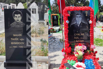 Şəhidlər Mahir Əhmədov və Canlar Cavadovun mövlududur