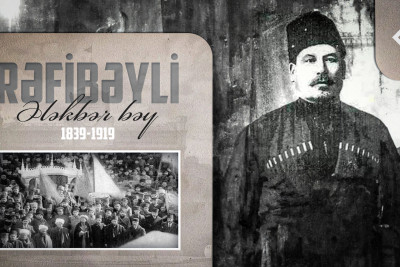 22 il ərzində Gəncə Dumasının üzvü olmuş Ələkbər bəy Rəfibəyli