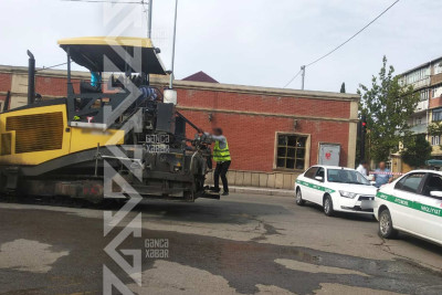 Küçələrdən biri təmir işləri ilə əlaqədar bağlanıb