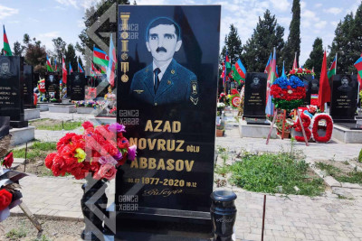 Şəhid Azad Abbasovun mövlududur