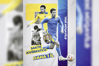 “Kəpəz” Mate Kvirkviyaya yeni müqavilə təklif edib