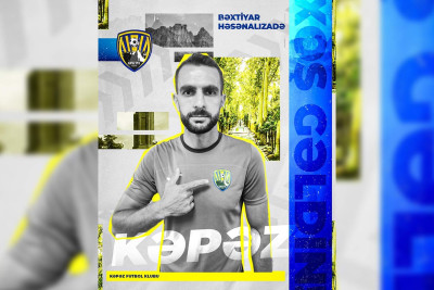 "Kəpəz" Azərbaycan millisinin futbolçusunu transfer edib