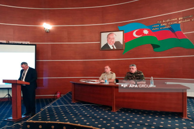 Regional Dövlət Yanğın Nəzarəti İdarəsində seminar-müşavirə təşkil olunub
