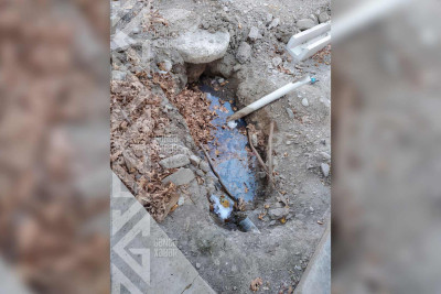 Kanalizasiya çəkilməsi üçün qazılmış quyu bir aydır açıqdır