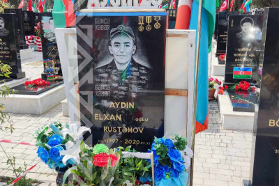 Şəhid Aydın Rüstəmovun mövlududur