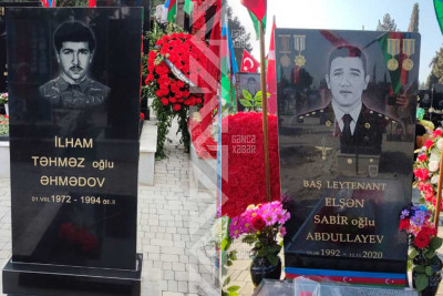 Şəhidlər İlham Əhmədovun və Elşən Abdullayevin mövlududur