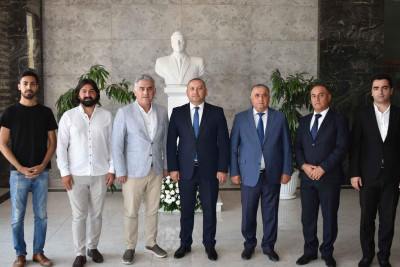 İstanbul Aydın Universitetinin nümayəndələri ADAU-da olublar